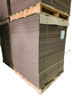 Corrugated pallet pads 1165 x 1165 mm – 600 pack