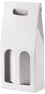 2 Bottle Gable Silver