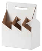 6 Bottle Wine Carrier for wine gray color