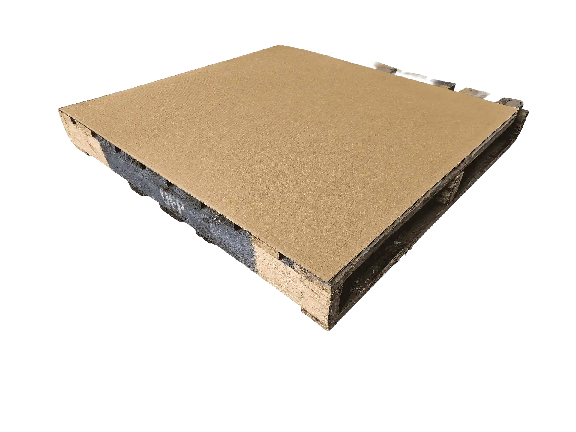 Corrugated pallet pads for packaging protection