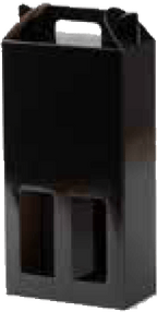 Double Wine Pack for wine black color