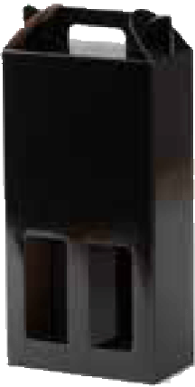 Double Wine Pack for wine black color