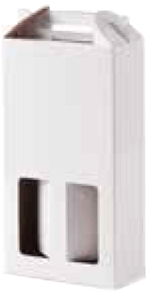 Double Wine Pack for wine white  color