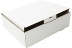 White Die Cut Postal Packaging Box